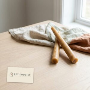 Beeswax Taper Pair