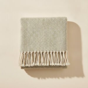 Herringbone Wool Throw