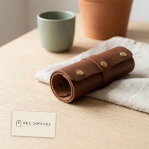 Leather Cord Organiser