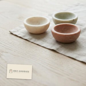 Marble Pinch Bowl Set