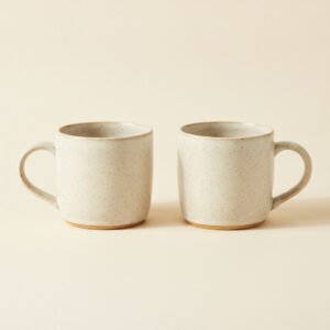 Stoneware Mug, Set of Two