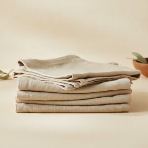 Stonewashed Linen Napkins, Set of Four
