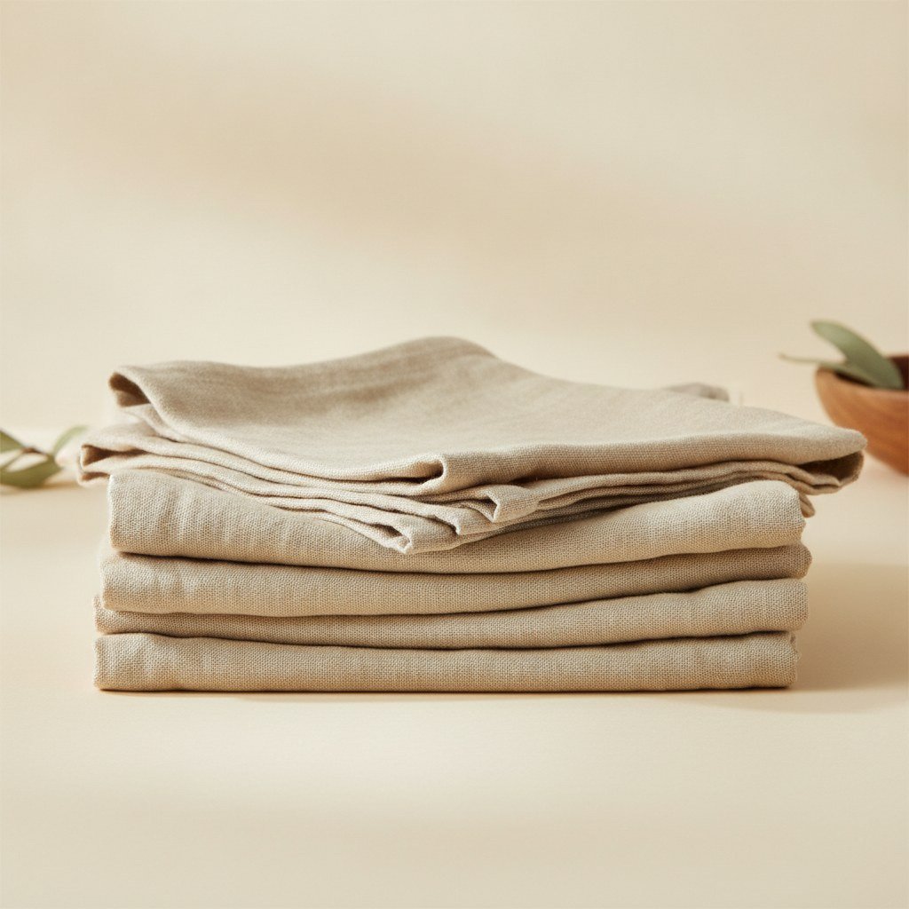 Stonewashed Linen Napkins, Set of Four