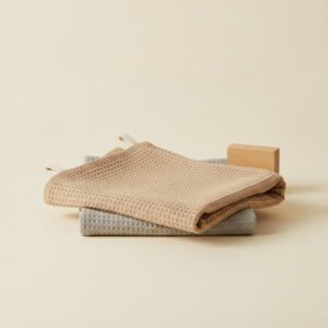 Waffle Weave Tea Towels, Pair