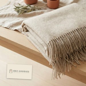 Wool Throw Blanket